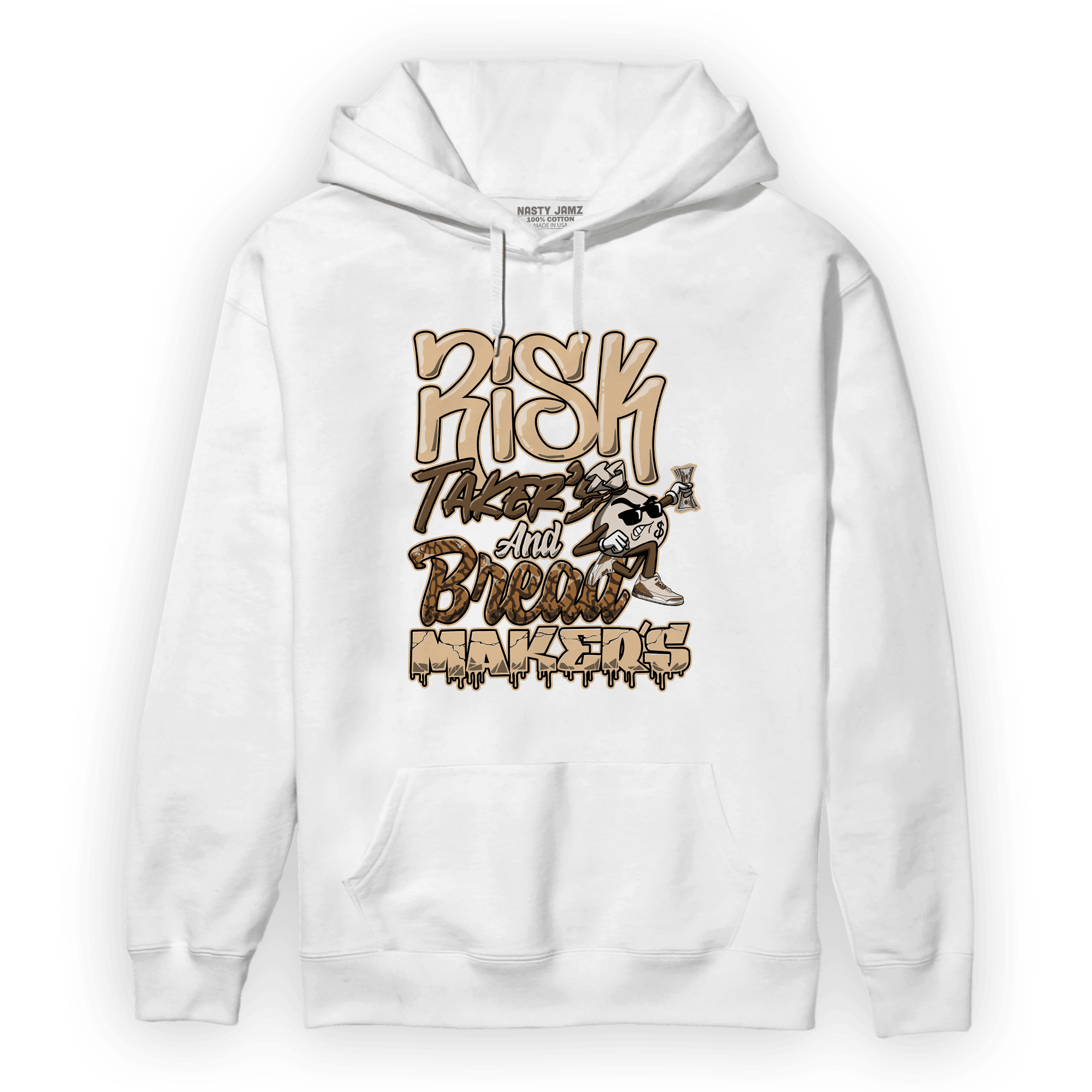 Palomino 3s Hoodie Match Making Our Bread - NastyJamz