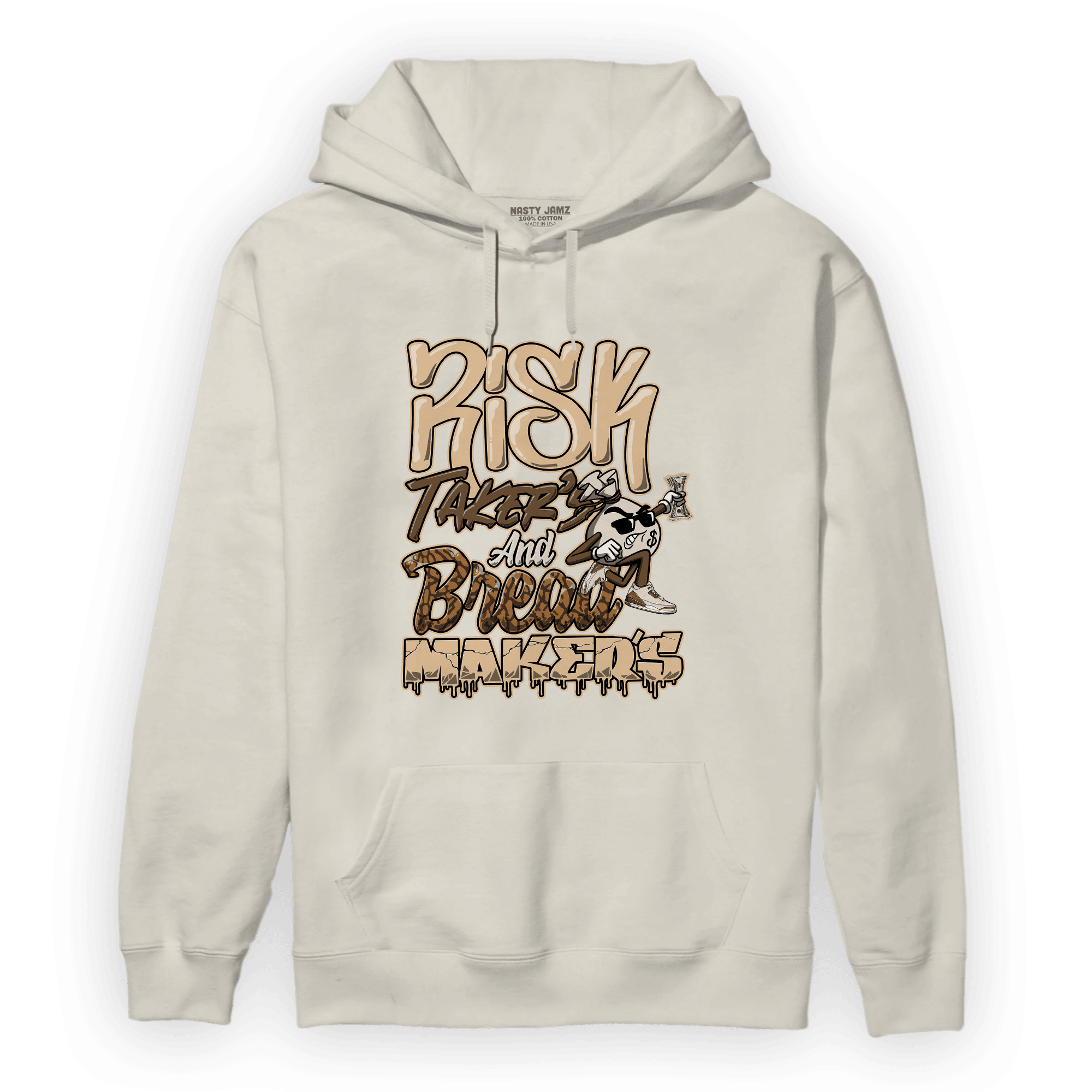 Palomino 3s Hoodie Match Making Our Bread - NastyJamz