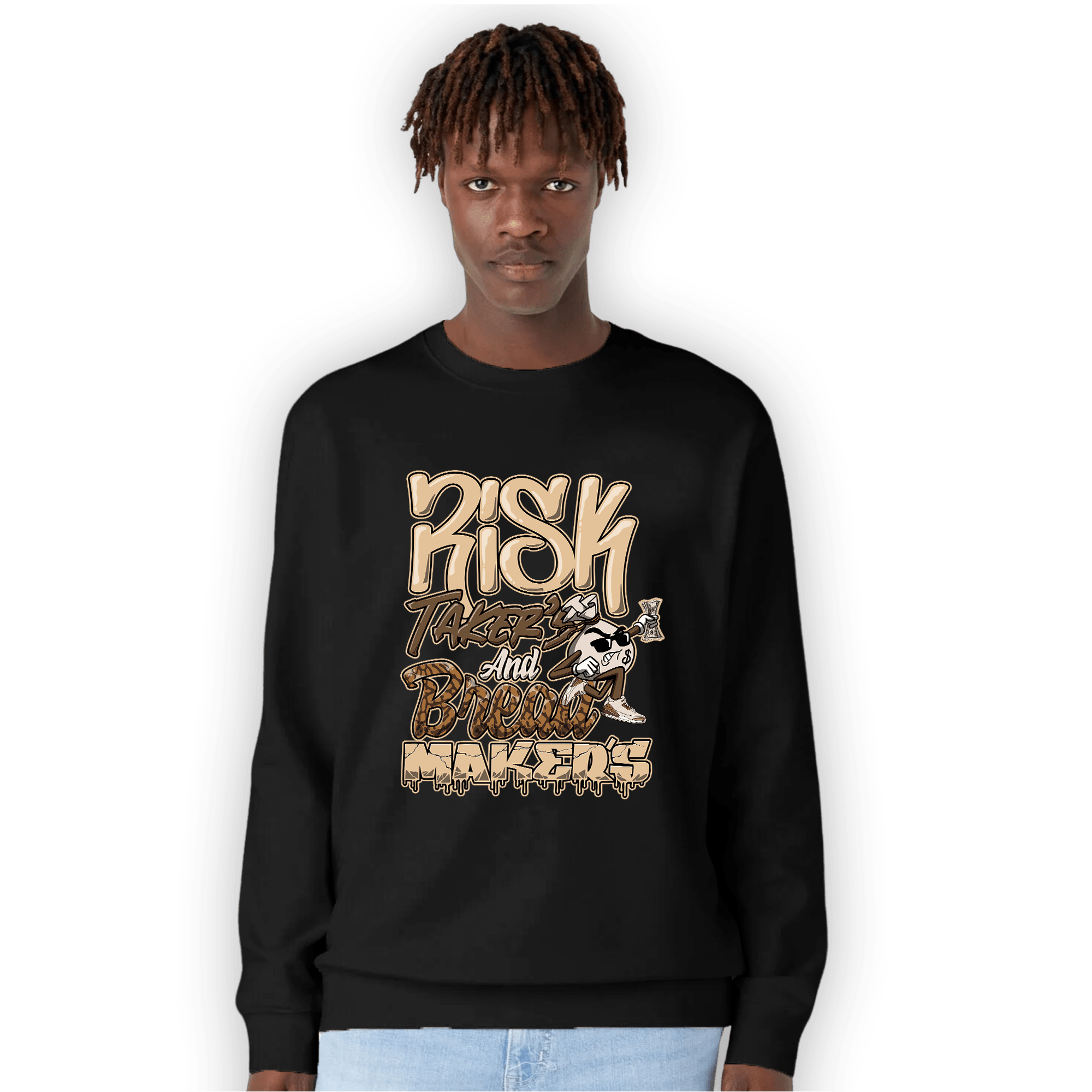 Palomino 3s Sweatshirt Match Making Our Bread - NastyJamz