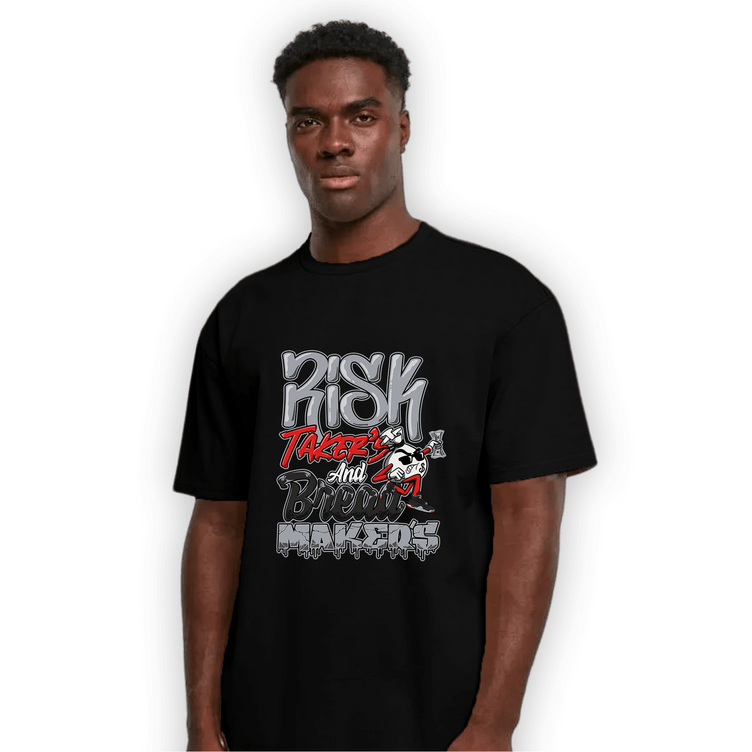 Bred Reimagined 4s T Shirt Match Making Our Bread - NastyJamz