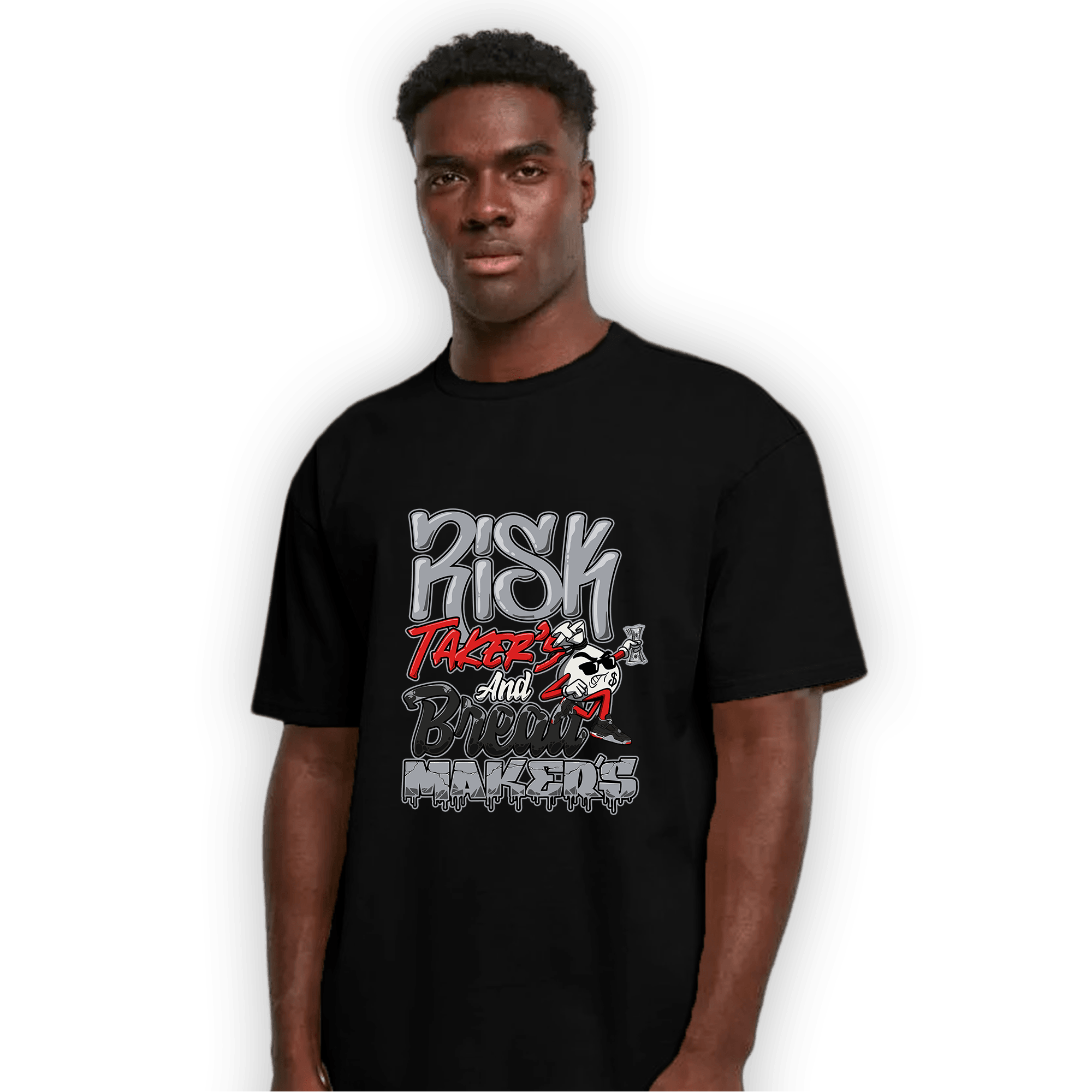 Bred Reimagined 4s T Shirt Match Making Our Bread - NastyJamz