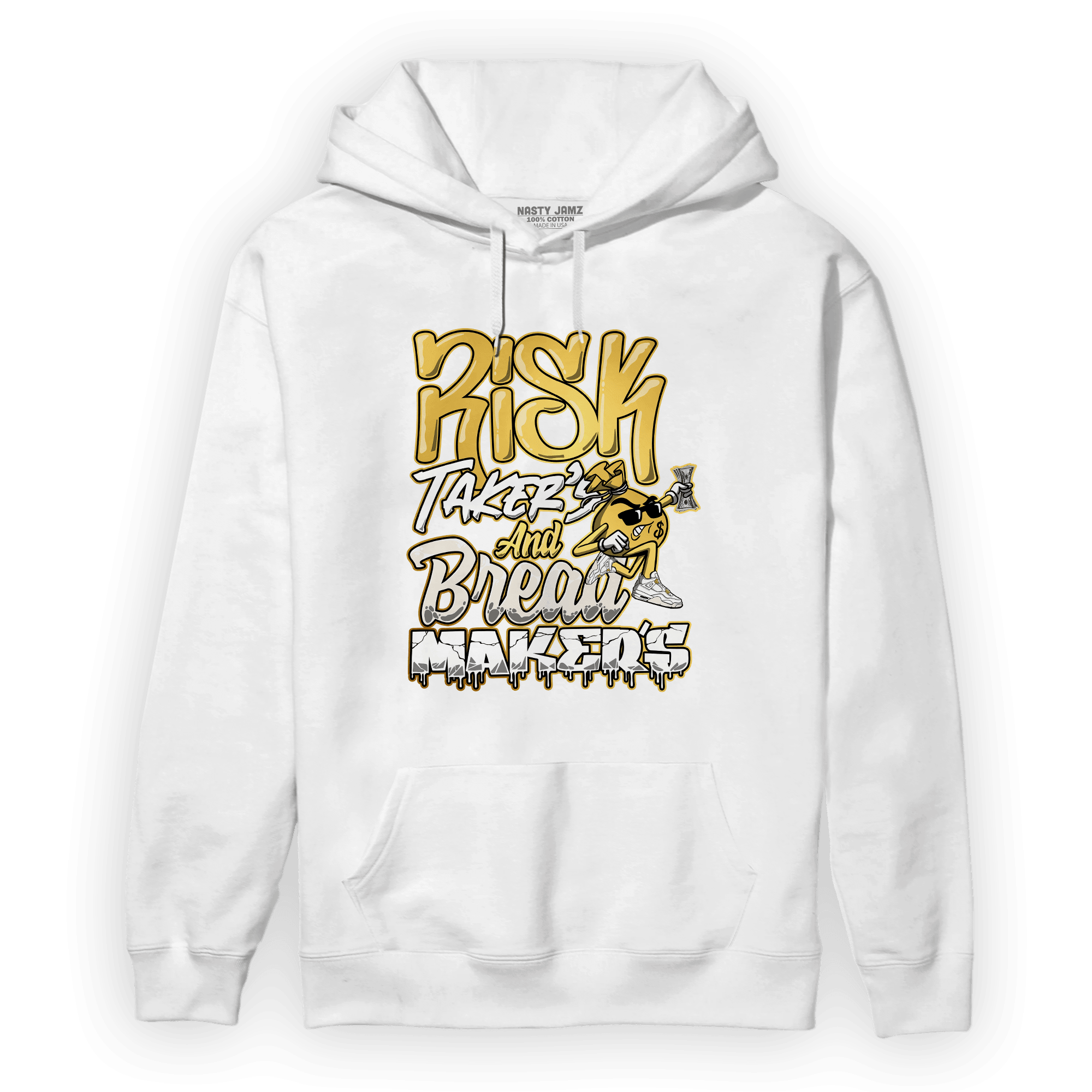 Sail 4s Hoodie Match Making Our Bread - NastyJamz