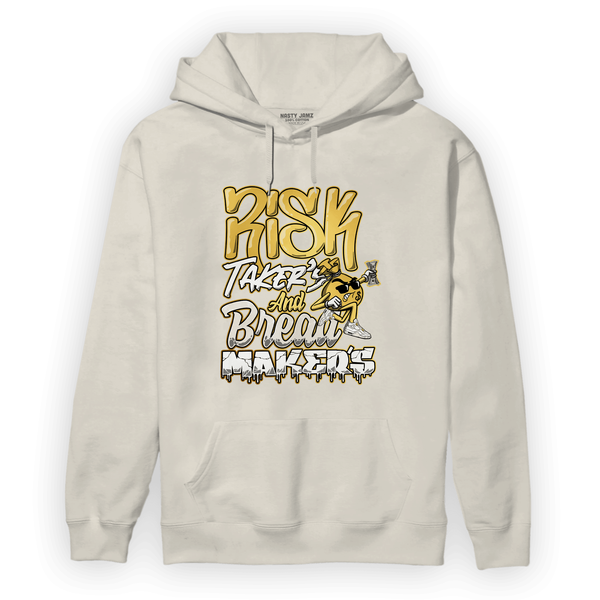 Sail 4s Hoodie Match Making Our Bread - NastyJamz