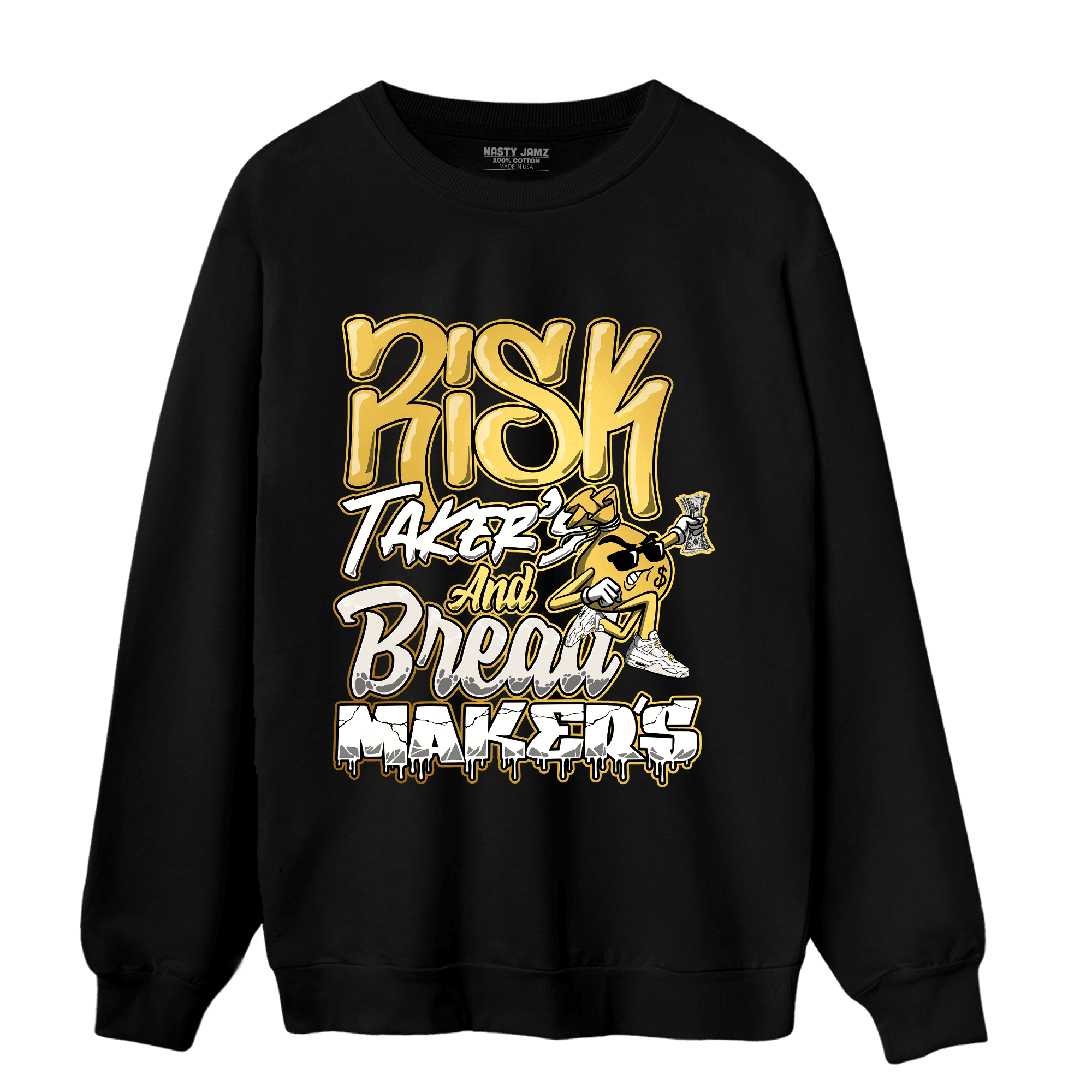 Sail 4s Sweatshirt Match Making Our Bread - NastyJamz