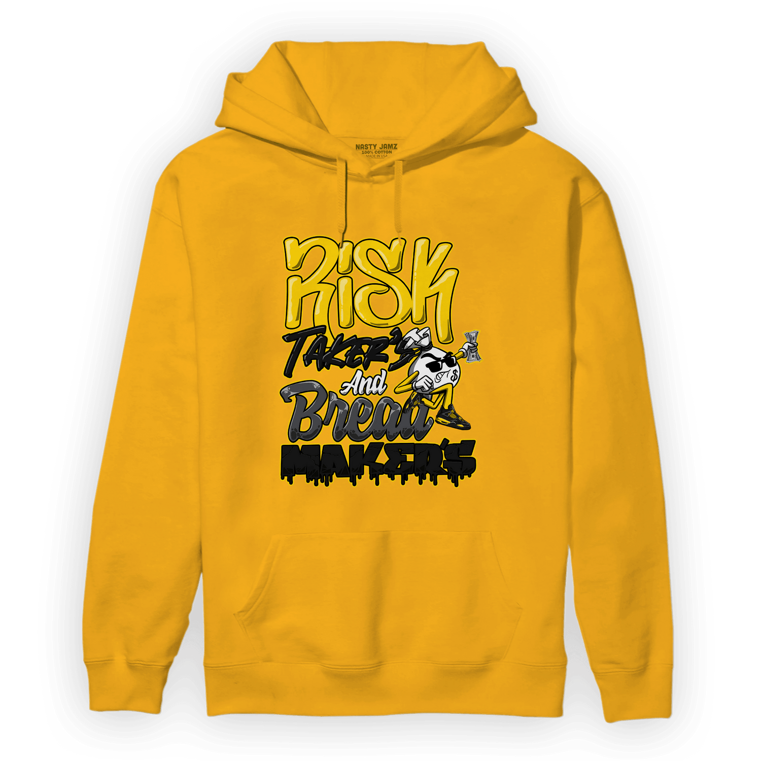 Thunder 4s Hoodie Match Making Our Bread - NastyJamz