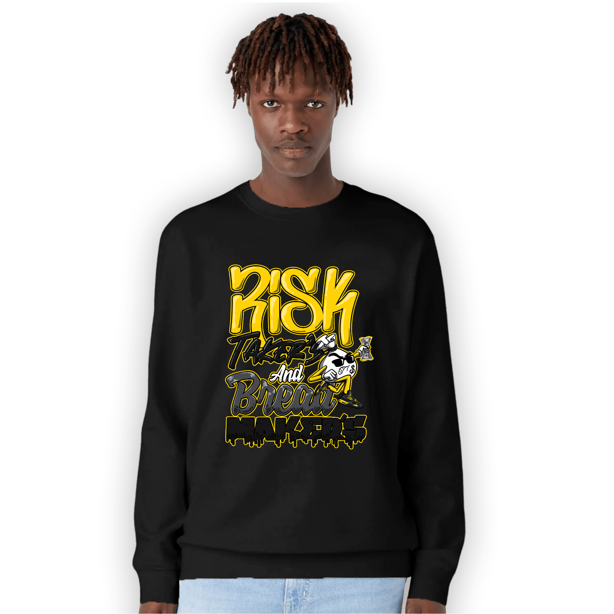 Thunder 4s Sweatshirt Match Making Our Bread - NastyJamz