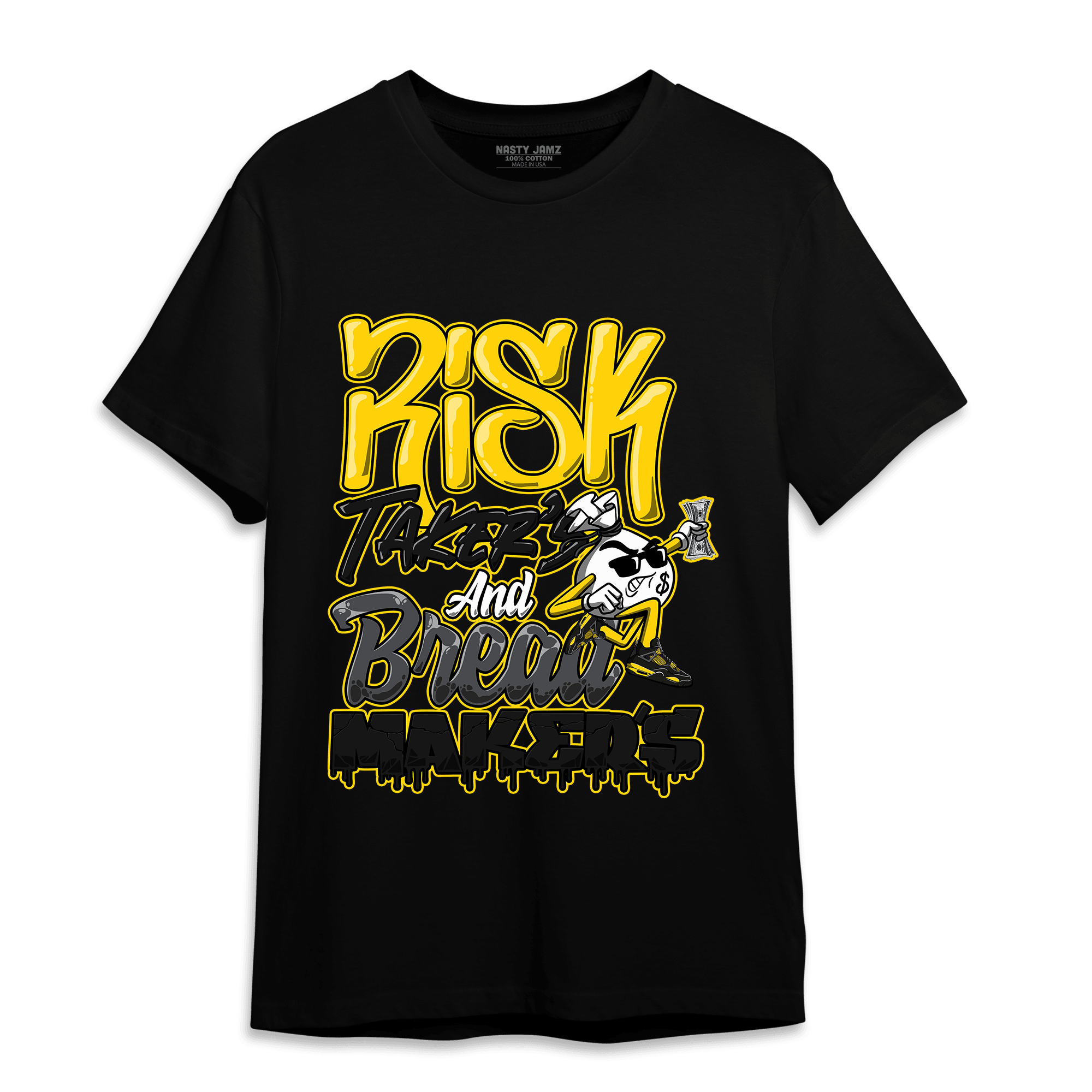 Thunder 4s T Shirt Match Making Our Bread - NastyJamz