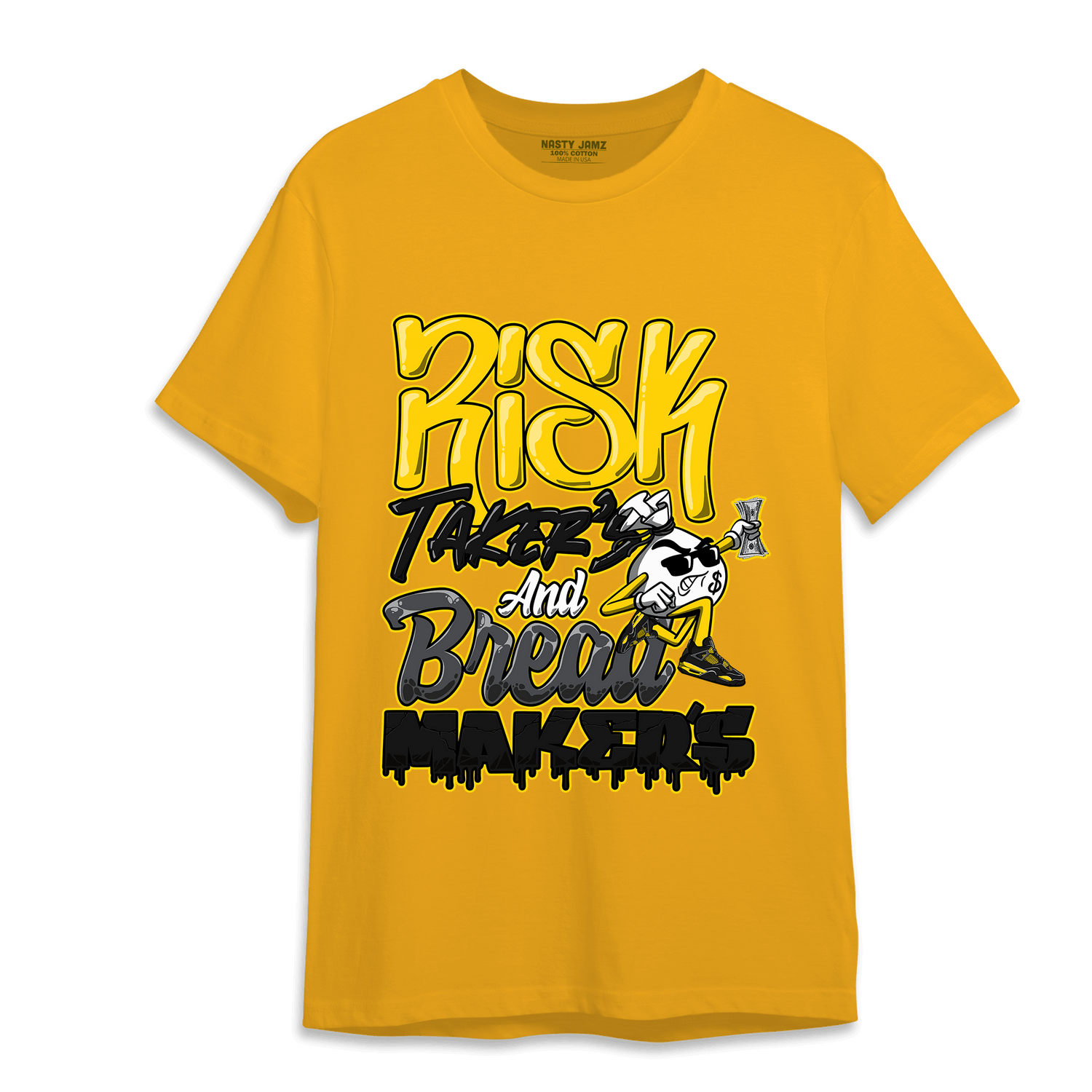 Thunder 4s T Shirt Match Making Our Bread - NastyJamz