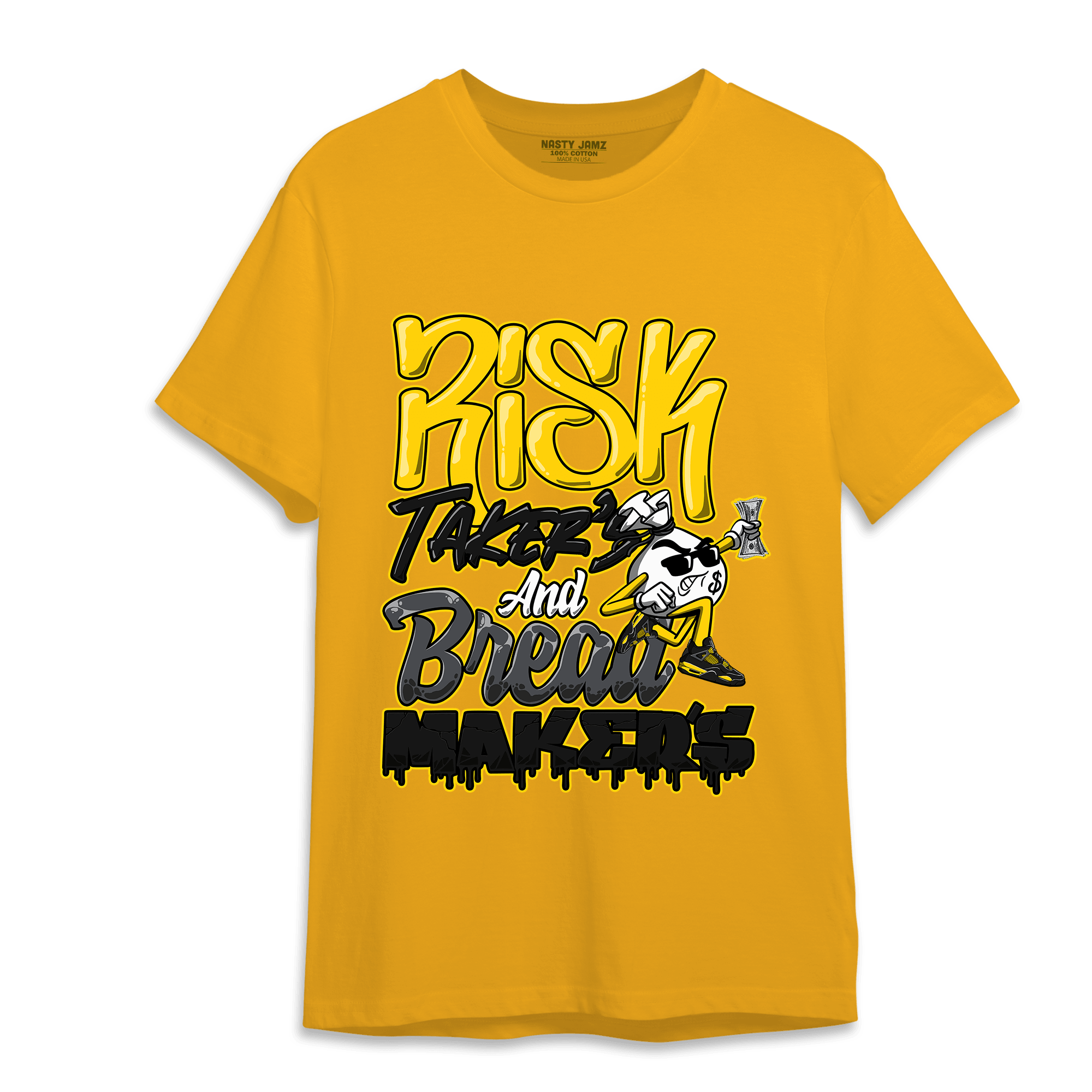 Thunder 4s T Shirt Match Making Our Bread - NastyJamz
