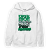 Lucky Green 5s Hoodie Match Making Our Bread - NastyJamz