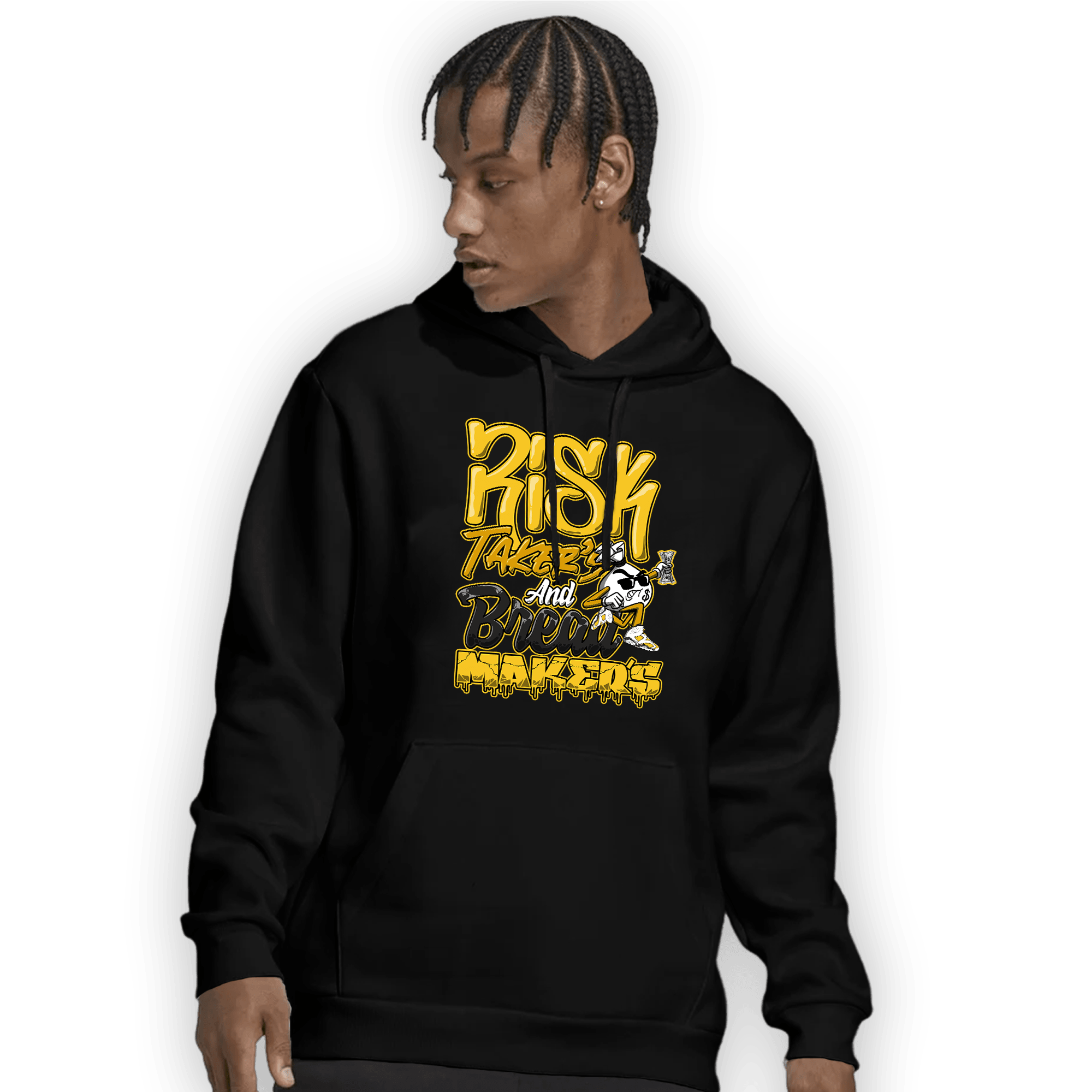 Yellow Ochre 6s Hoodie Match Making Our Bread - NastyJamz