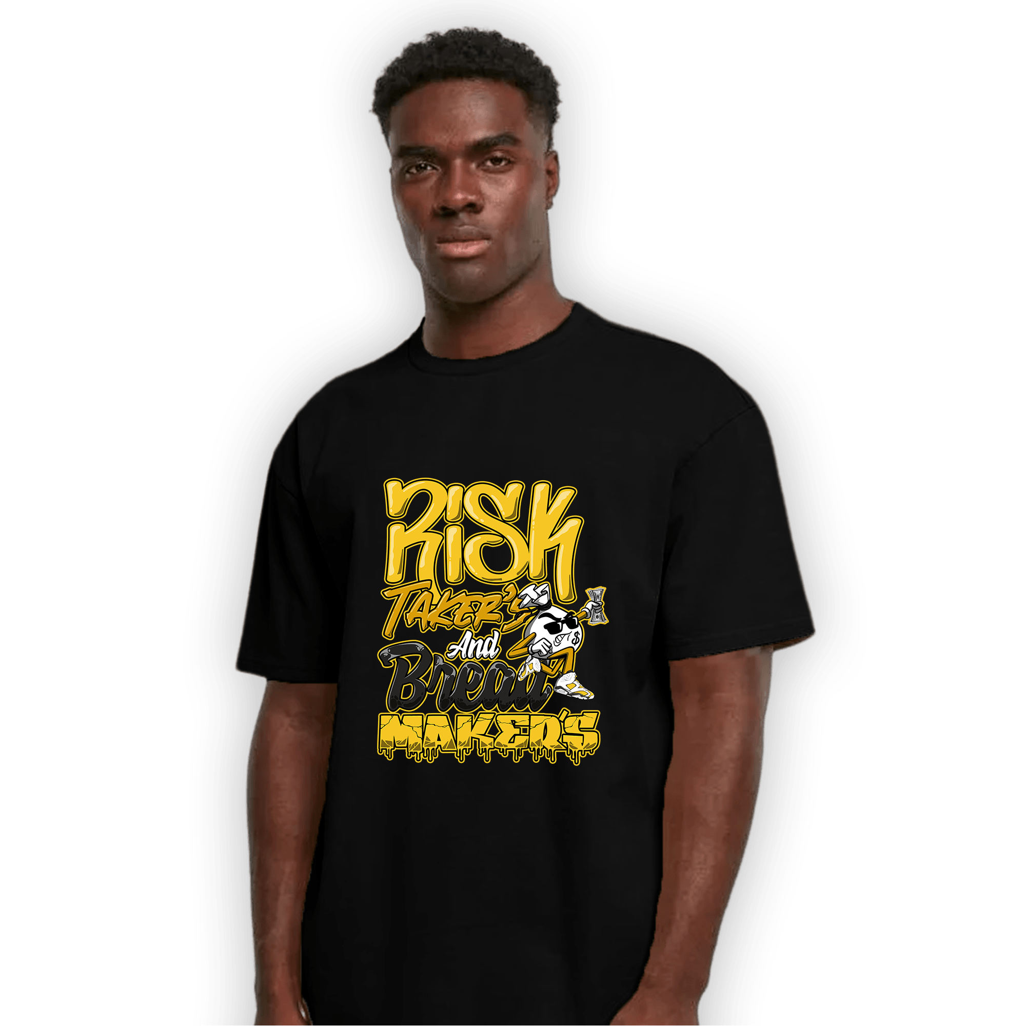 Yellow Ochre 6s T Shirt Match Making Our Bread - NastyJamz