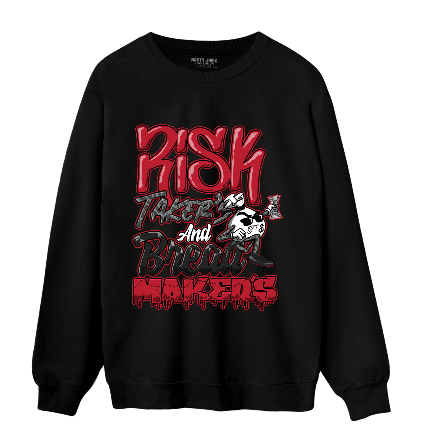 Spizike Low Bred Sweatshirt Match Making Our Bread - NastyJamz