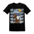 Mid Diffused Blue Grey 1s T Shirt Match Melanificient - NastyJamz