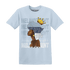 Mid Diffused Blue Grey 1s T Shirt Match Melanificient - NastyJamz