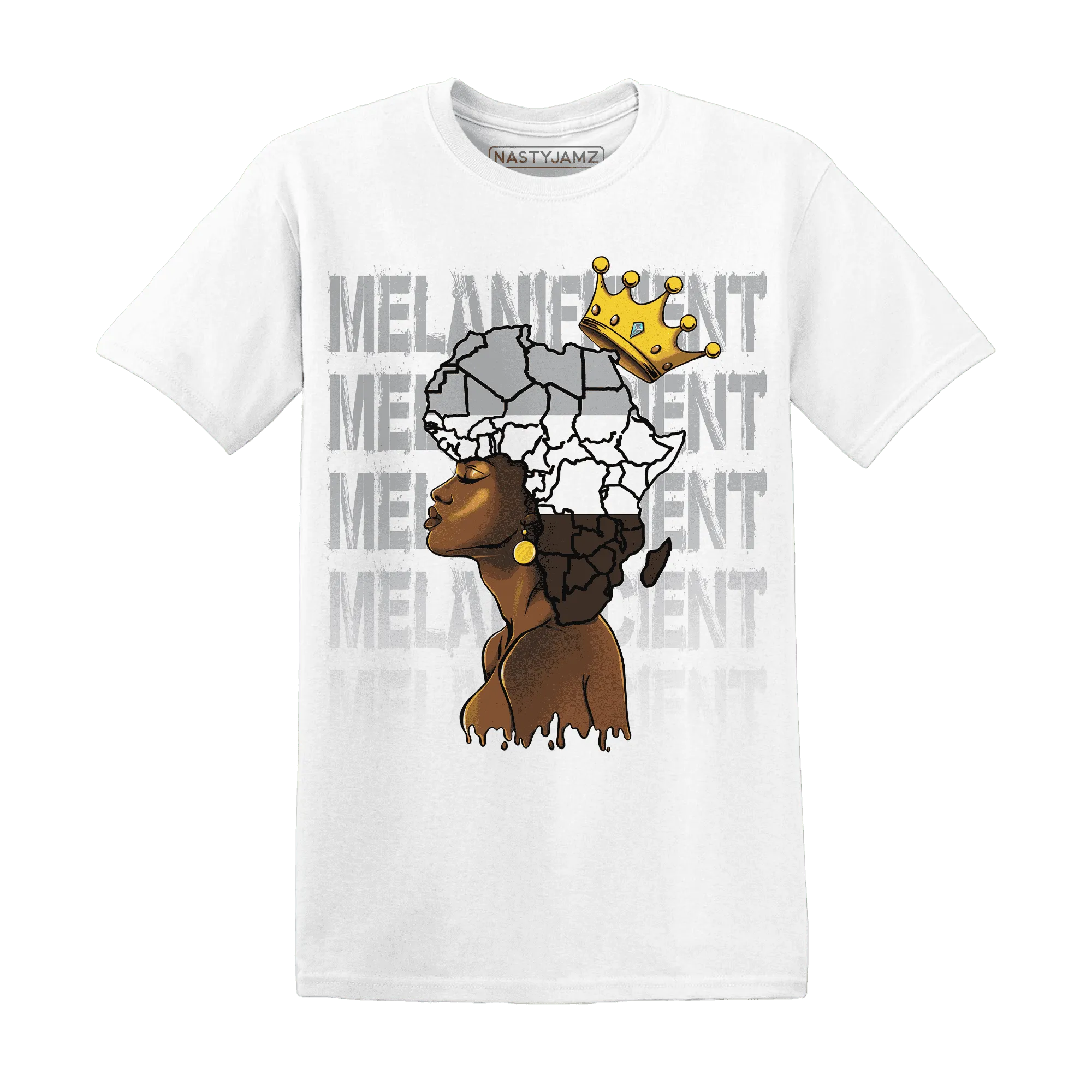 Wolf-Grey-1s-T-Shirt-Match-Melanificient