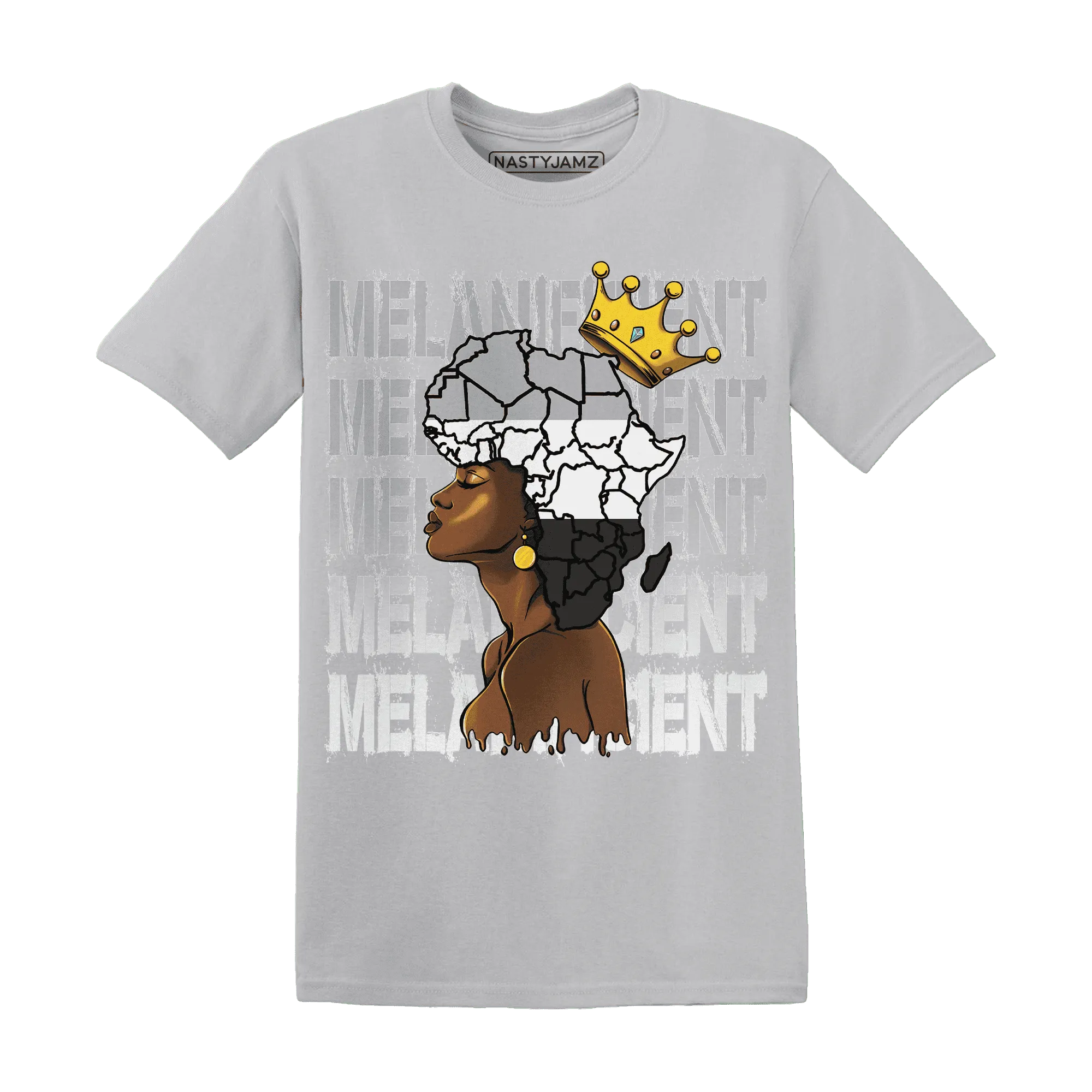 Wolf-Grey-1s-T-Shirt-Match-Melanificient