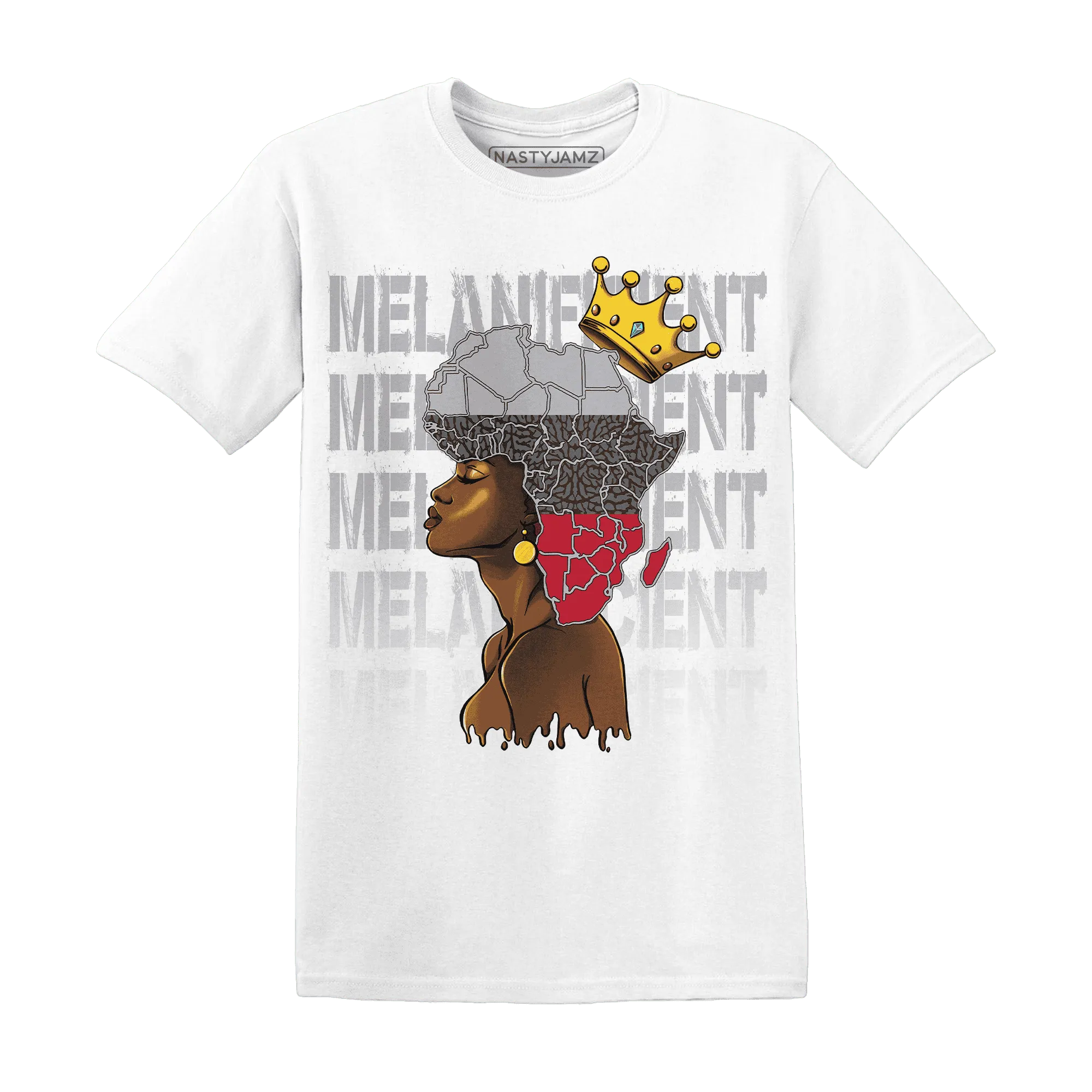 Cement-Grey-3s-T-Shirt-Match-Melanificient