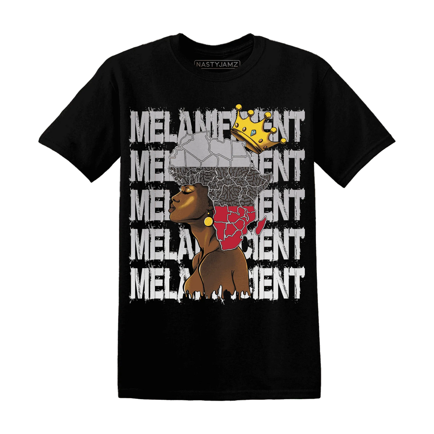 Cement-Grey-3s-T-Shirt-Match-Melanificient