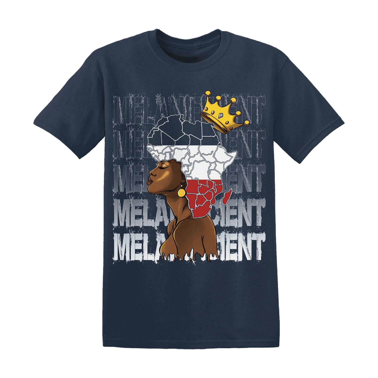 White-Navy-6s-T-Shirt-Match-Melanificient