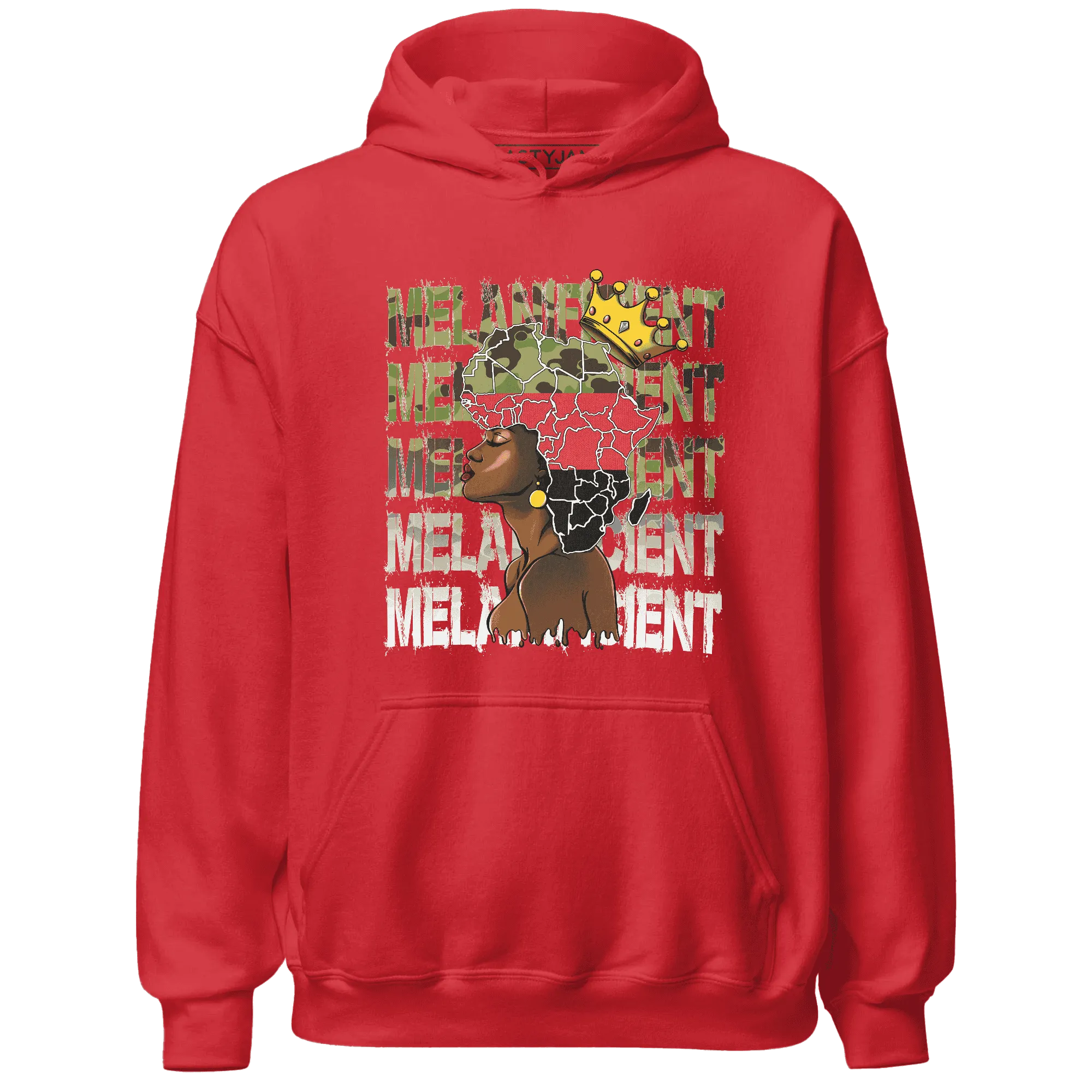 AM-90-Dark-Sage-Solar-Red-NastyJamz-Hoodie-Match-Melanificient