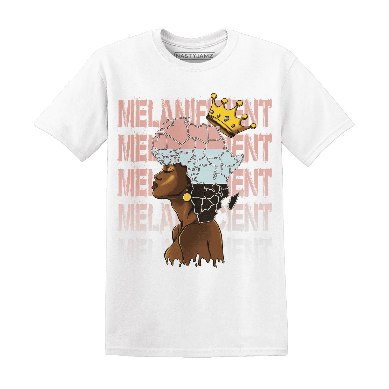 Dunk-Low-Glacier-Blue-Arctic-Orange-NastyJamz-T-Shirt-Match-Melanificient