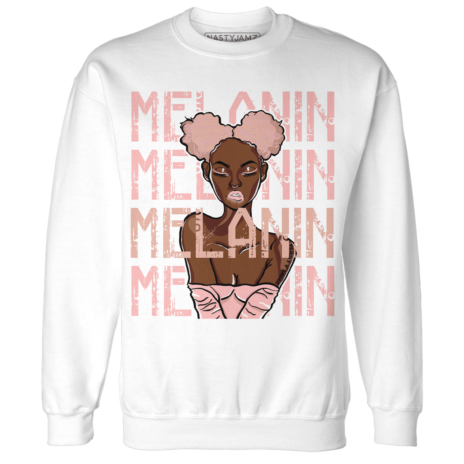 Low Legend Pink 11s Sweatshirt Match Melanin Girl - NastyJamz