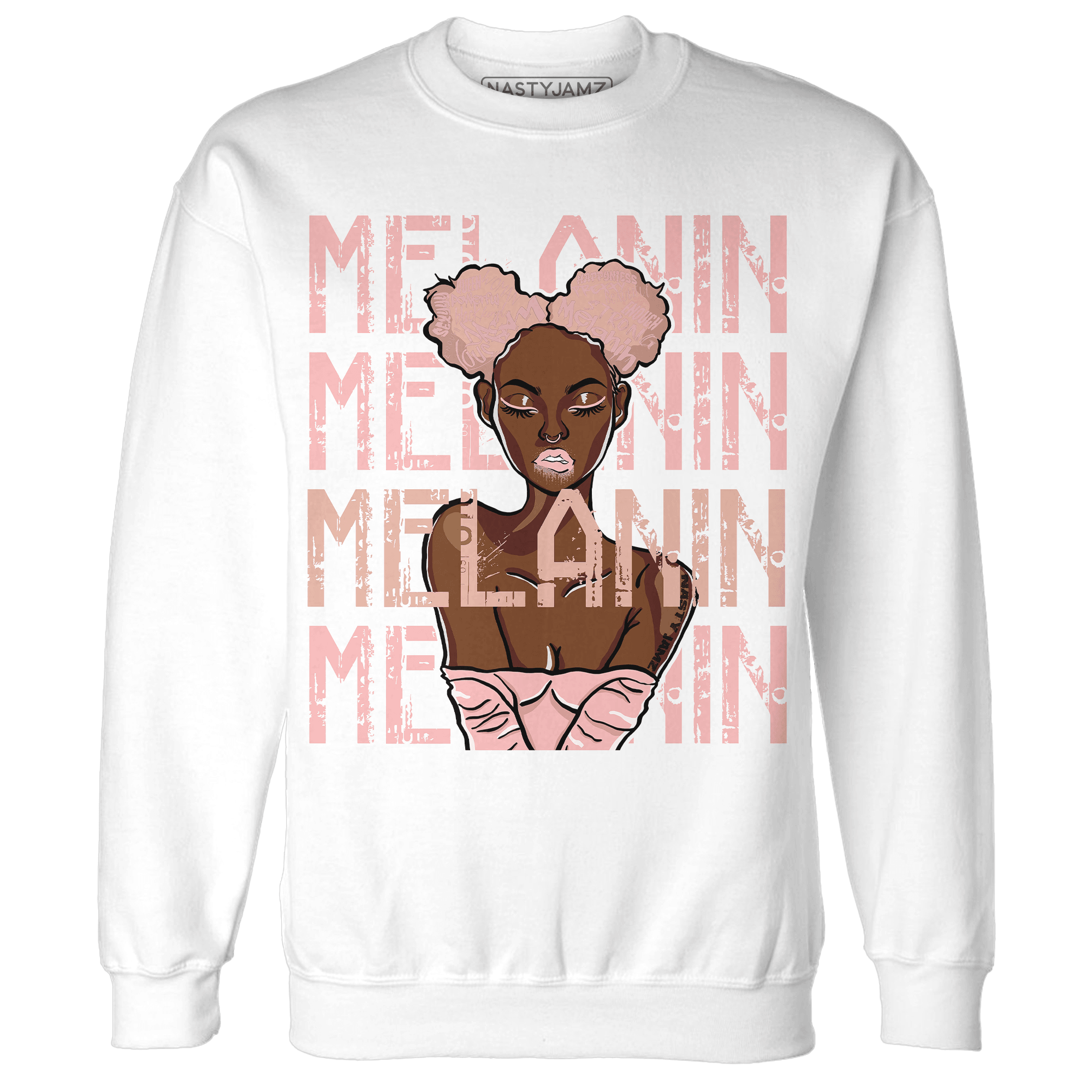 Low Legend Pink 11s Sweatshirt Match Melanin Girl - NastyJamz