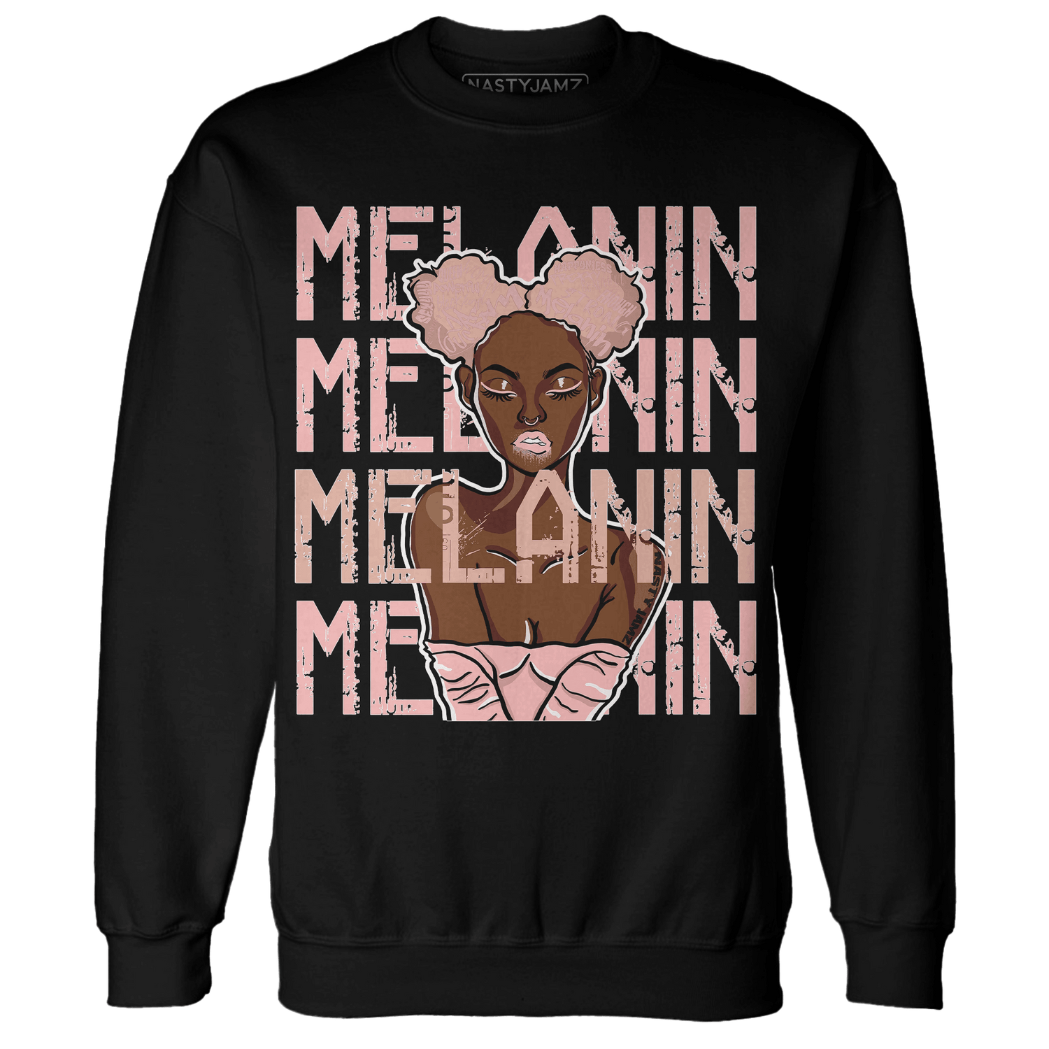 Low Legend Pink 11s Sweatshirt Match Melanin Girl - NastyJamz