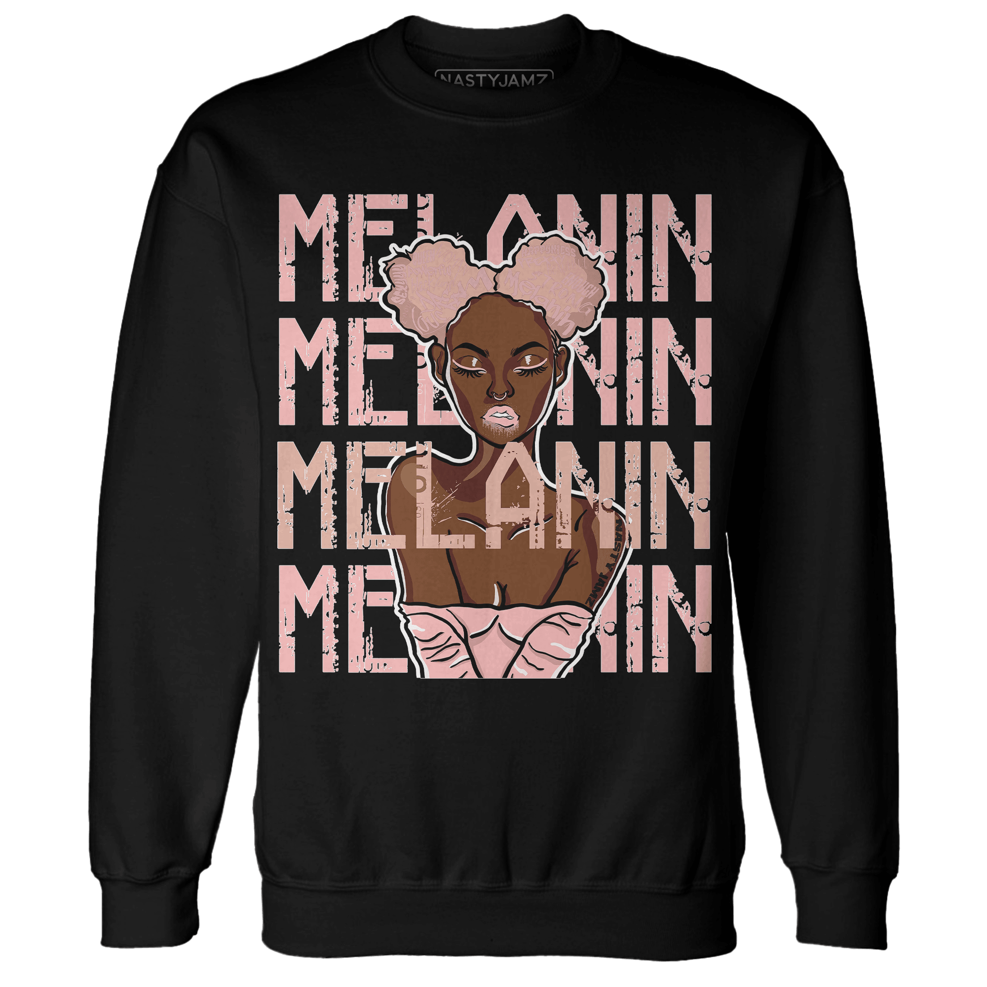 Low Legend Pink 11s Sweatshirt Match Melanin Girl - NastyJamz