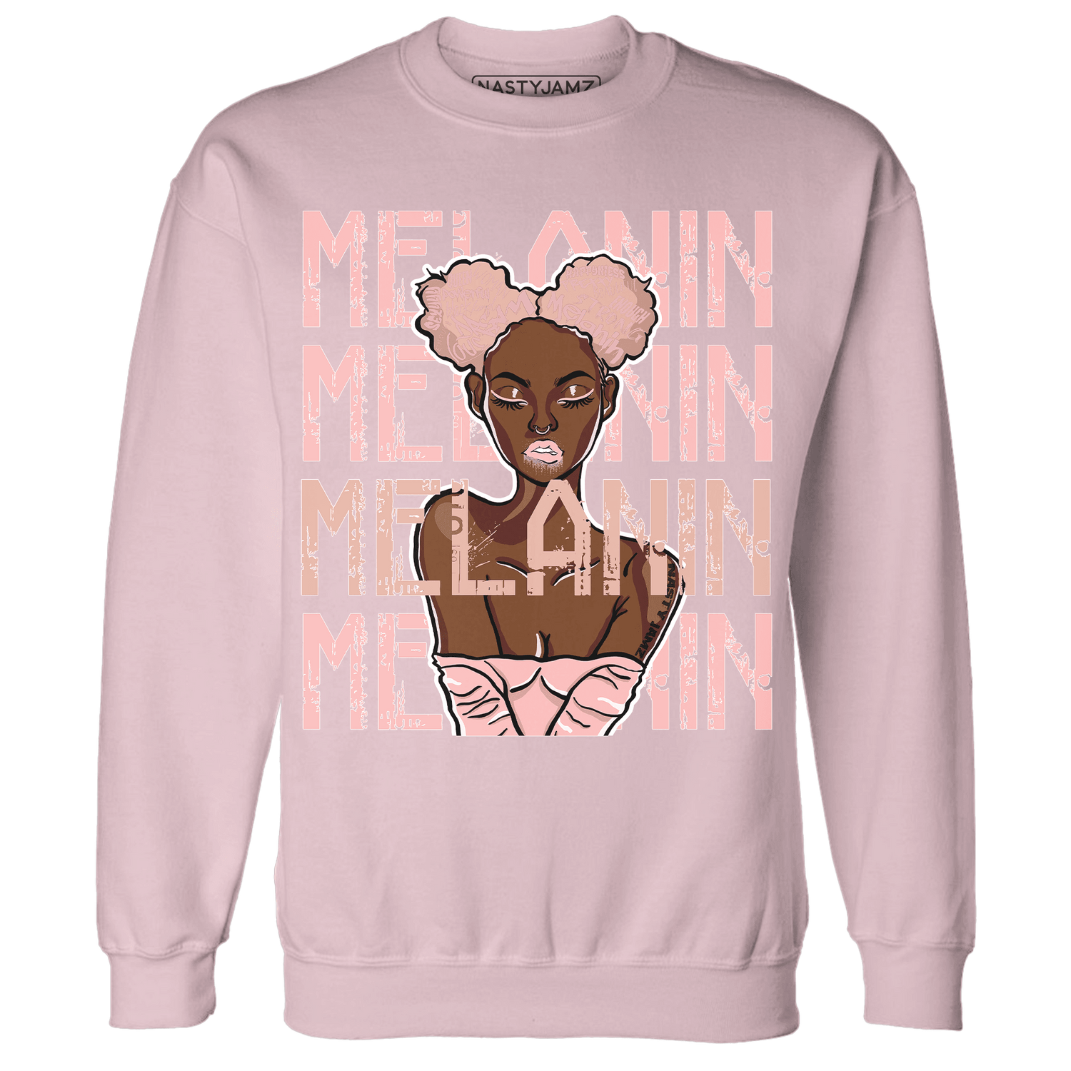 Low Legend Pink 11s Sweatshirt Match Melanin Girl - NastyJamz