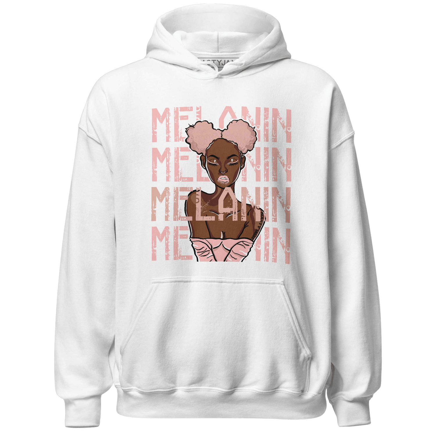 Low Legend Pink 11s Hoodie Match Melanin Girl - NastyJamz