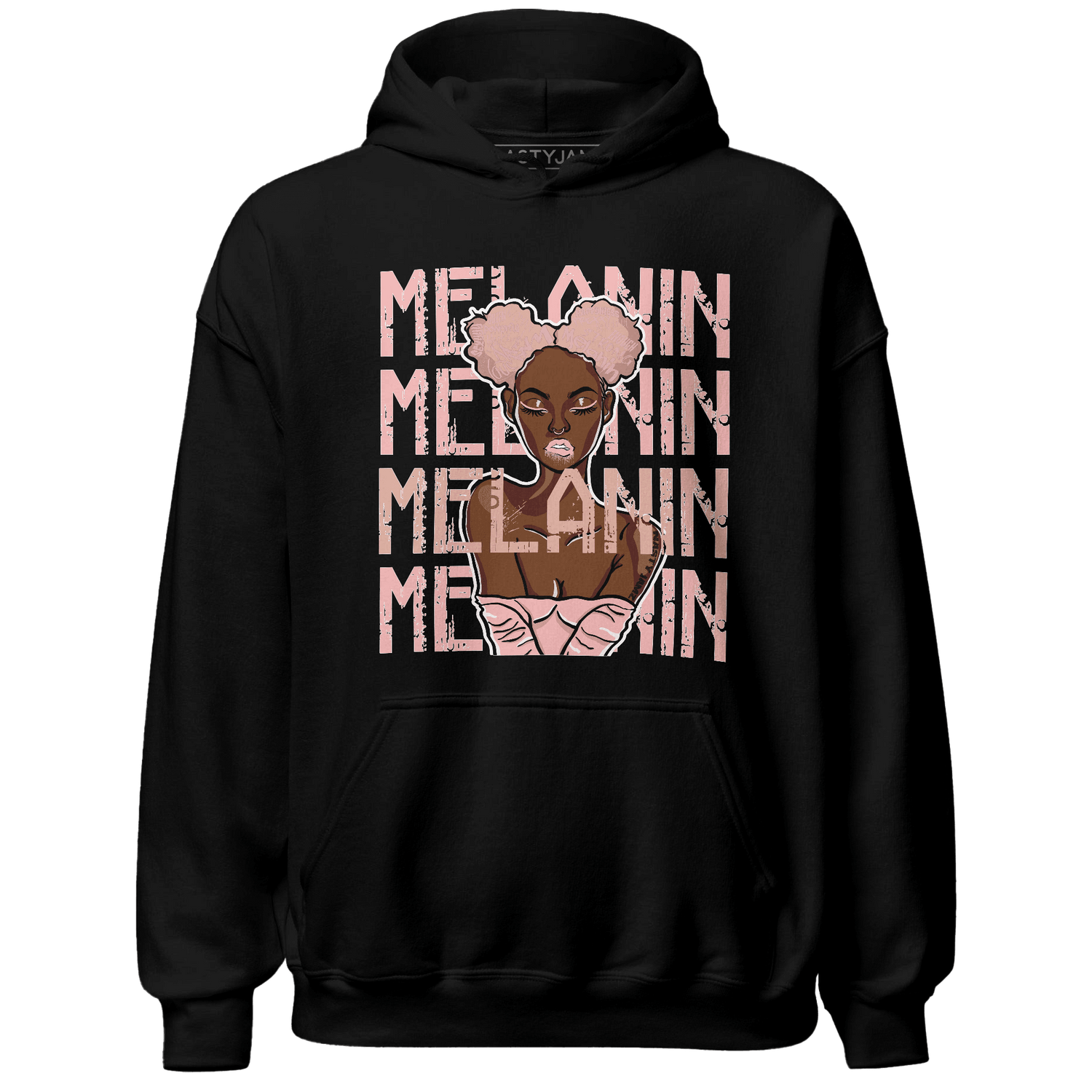 Low Legend Pink 11s Hoodie Match Melanin Girl - NastyJamz