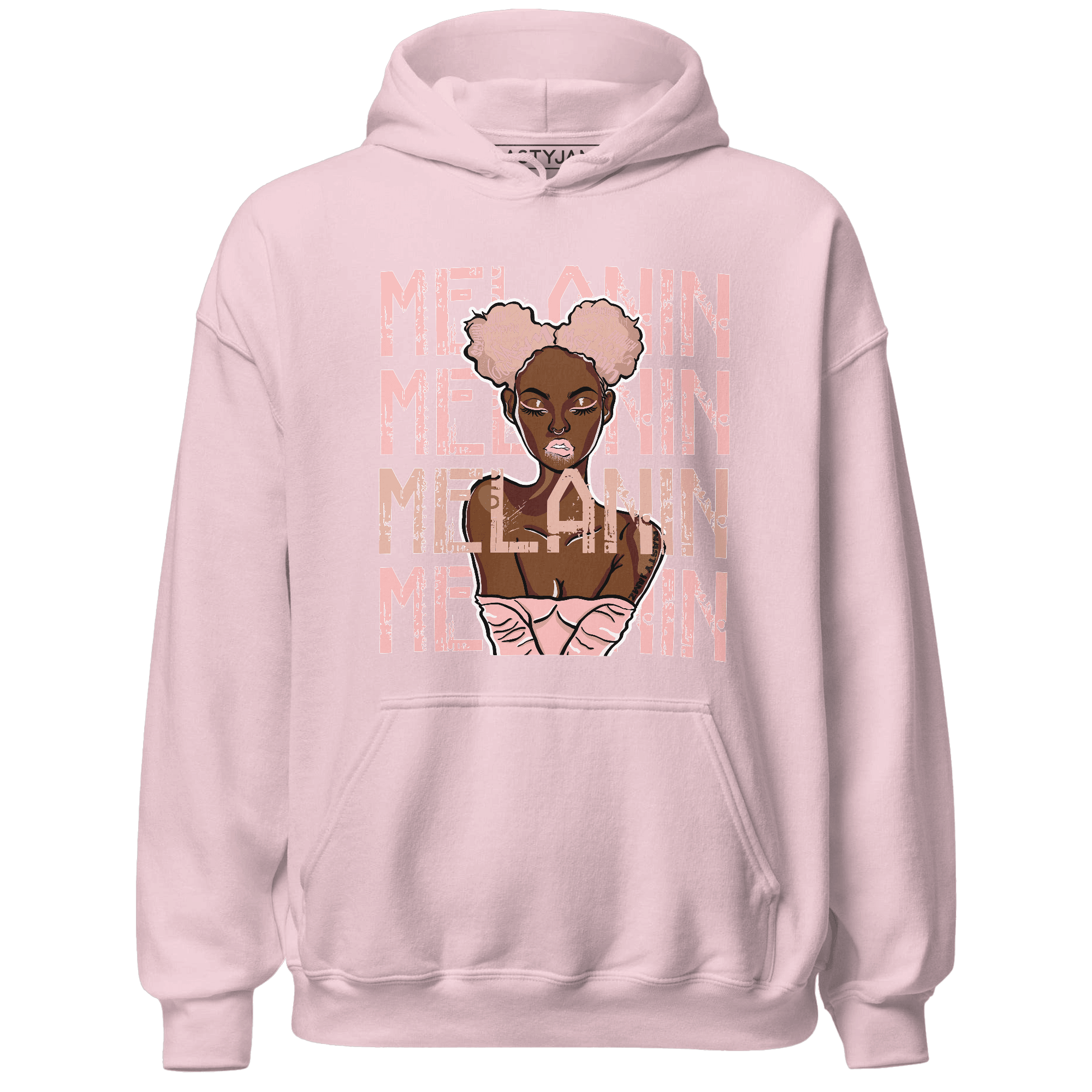 Low Legend Pink 11s Hoodie Match Melanin Girl - NastyJamz