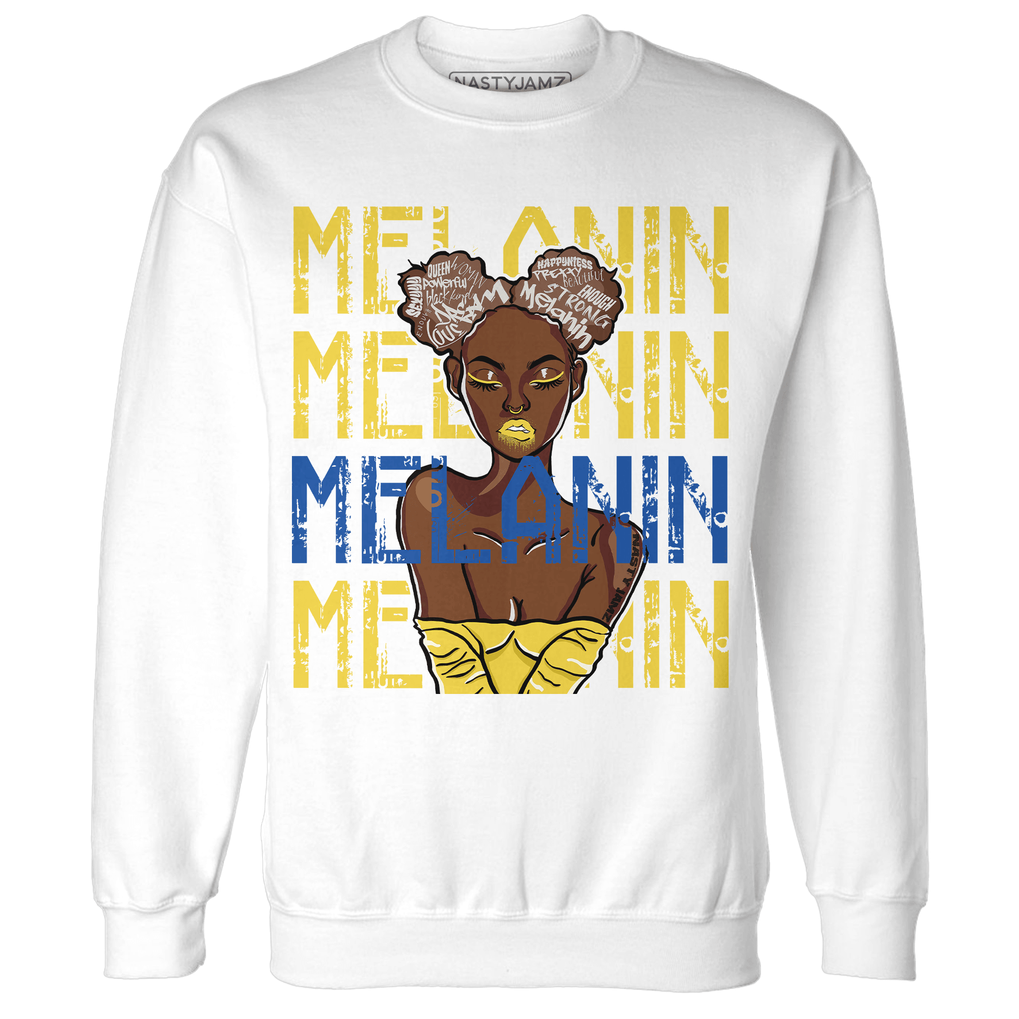 Low OG Canary TVSC 1s Sweatshirt Match Melanin Girl - NastyJamz