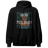 Oxidized Green 4s Hoodie Match Melanin Girl - NastyJamz
