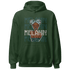 Oxidized Green 4s Hoodie Match Melanin Girl - NastyJamz