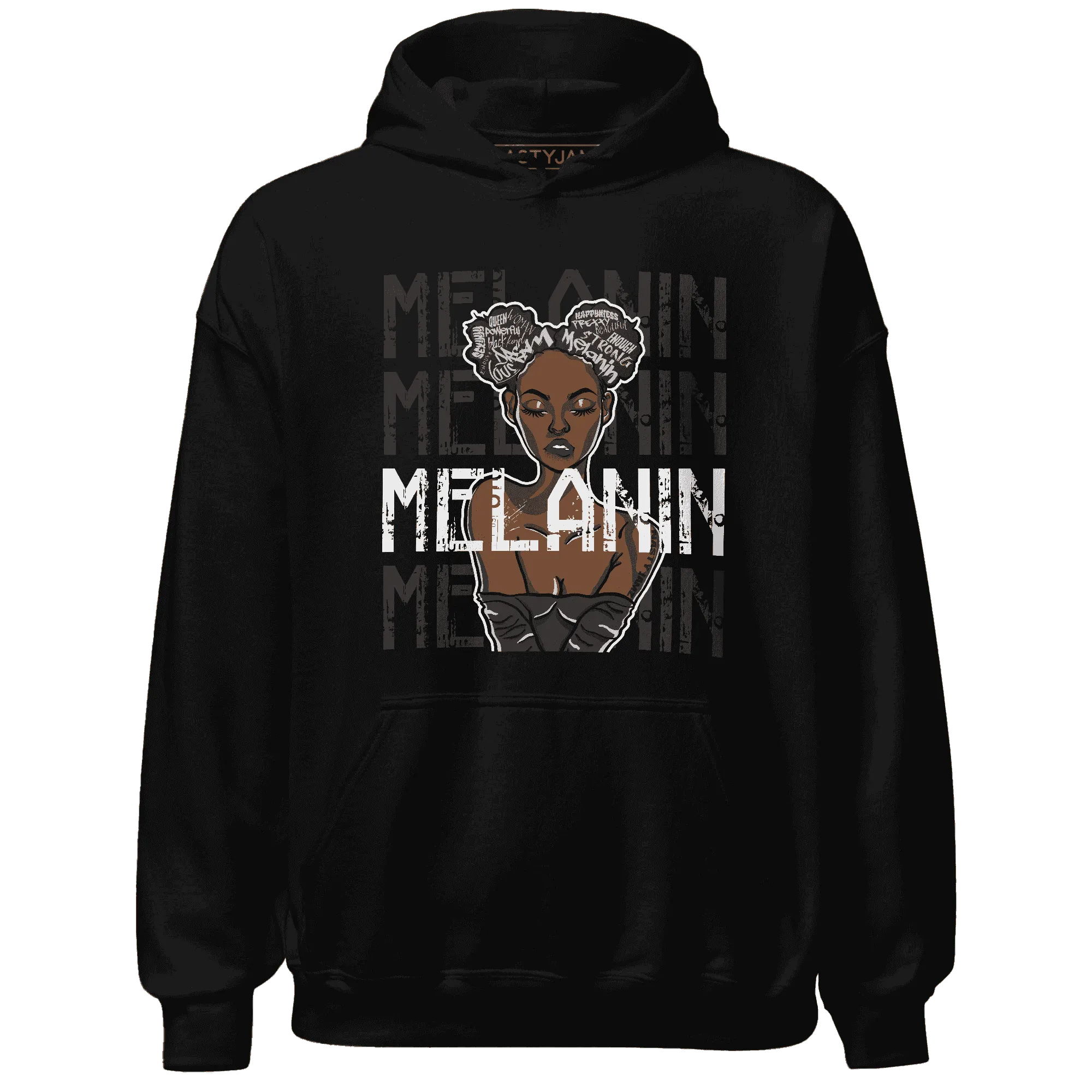 White-Thunder-4s-Hoodie-Match-Melanin-Girl