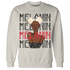 Jumman Jack University Red Sweatshirt Match Melanin Girl - NastyJamz
