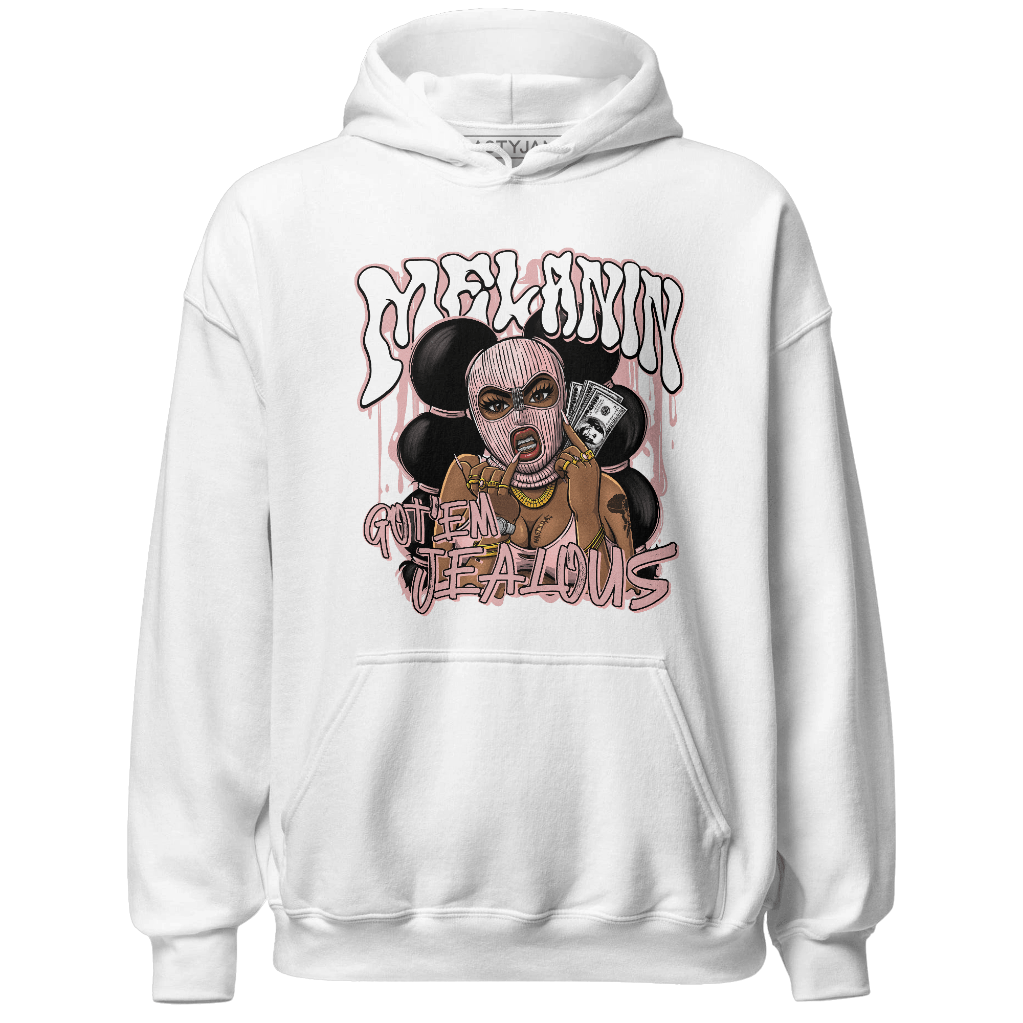 Low Legend Pink 11s Hoodie Match Melanin Got Em Jealous - NastyJamz