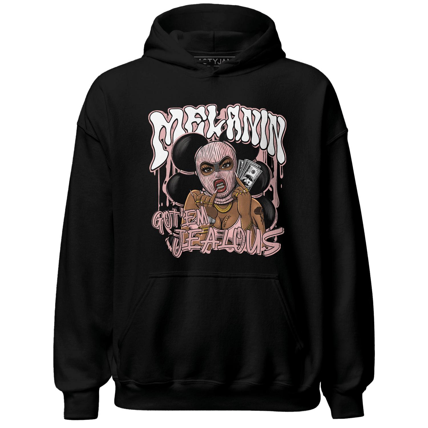 Low Legend Pink 11s Hoodie Match Melanin Got Em Jealous - NastyJamz