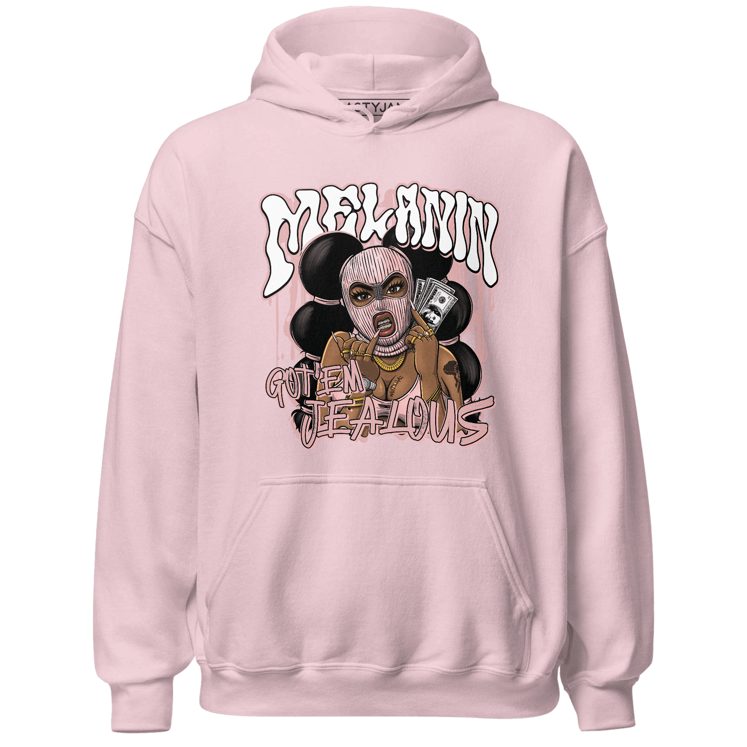 Low Legend Pink 11s Hoodie Match Melanin Got Em Jealous - NastyJamz