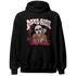 High 85 Metallic Burgundy 1s Hoodie Match Melanin Got Em Jealous - NastyJamz