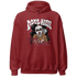 High 85 Metallic Burgundy 1s Hoodie Match Melanin Got Em Jealous - NastyJamz