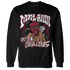 High White Team Red 1s Sweatshirt Match Melanin Got Em Jealous - NastyJamz