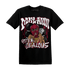High White Team Red 1s T Shirt Match Melanin Got Em Jealous - NastyJamz