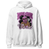 GS Hyper Violet 4s Hoodie Match Melanin Got Em Jealous - NastyJamz
