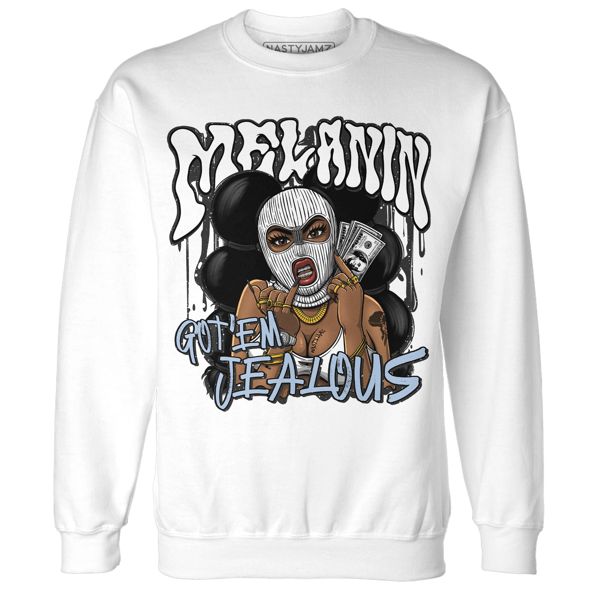 Reverse Oreo 6s Sweatshirt Match Melanin Got Em Jealous - NastyJamz