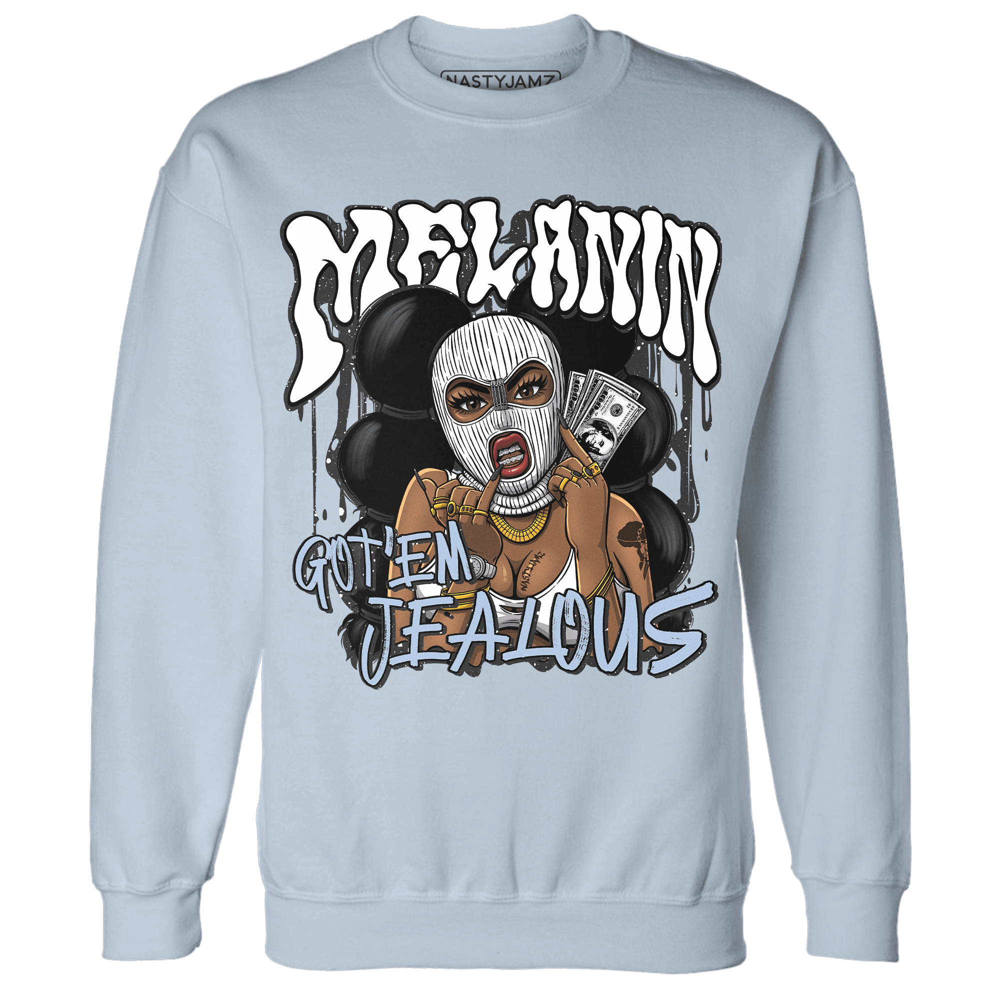 Reverse Oreo 6s Sweatshirt Match Melanin Got Em Jealous - NastyJamz