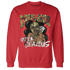 AM-90-Dark-Sage-Solar-Red-NastyJamz-Sweatshirt-Match-Melanin-Got-Em-Jealous